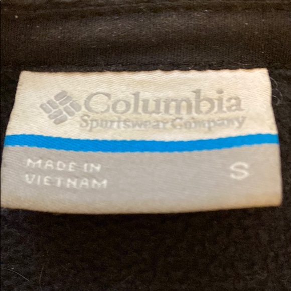 Columbia Soft Shell Fleece Lined Black Jacket | Men’s Small - Picture 6 of 8
